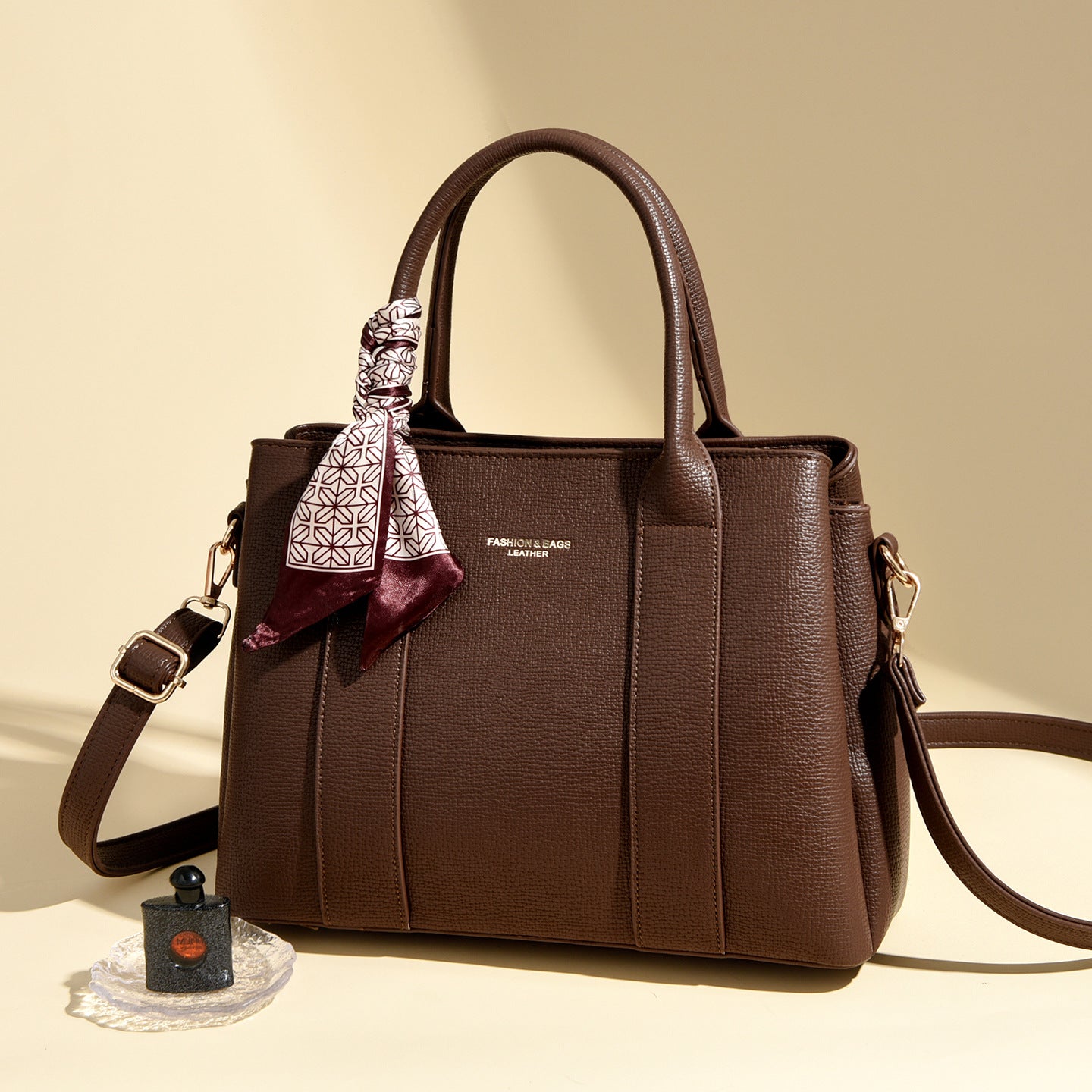 Minimalist Single Strap Shoulder Bag | Stylish PU Leather Design