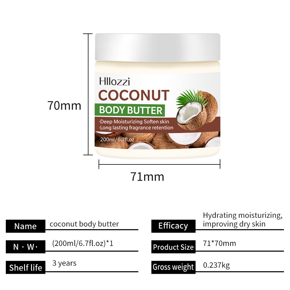 Hydrating Body Butter Cream | Deep Moisture & Natural Scents