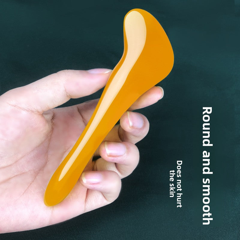 Fish-Shaped Gua Sha Tool for Relaxing Facial & Body Massage