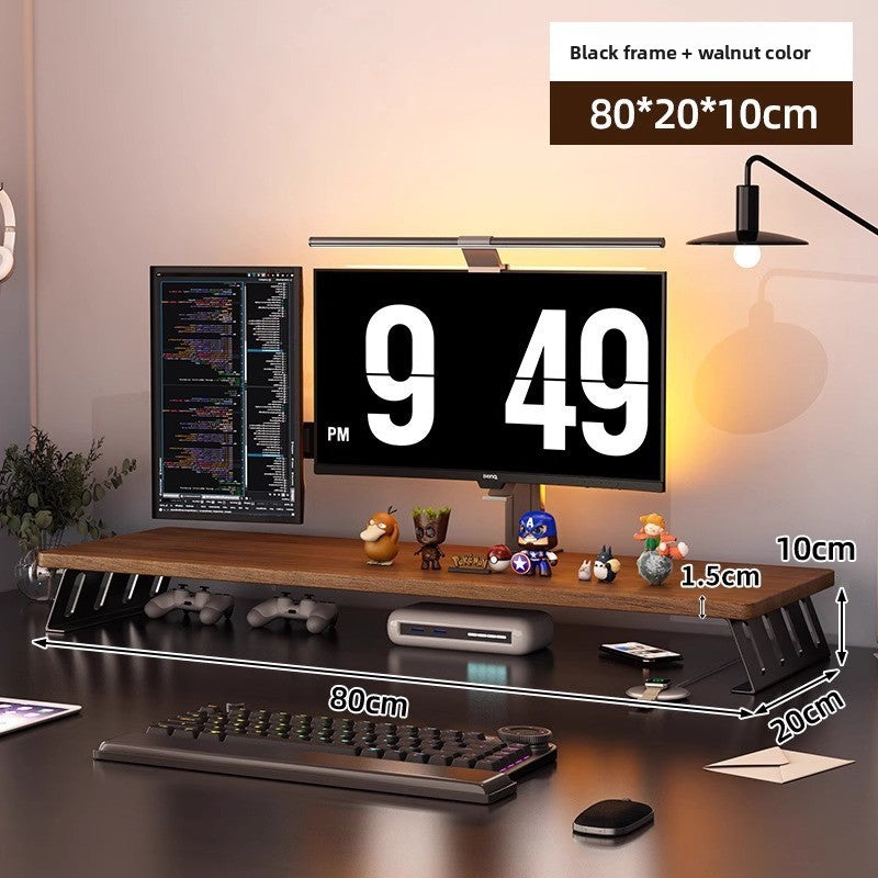 Desktop Storage Rack with Elevated Base | Versatile Organizing Solution