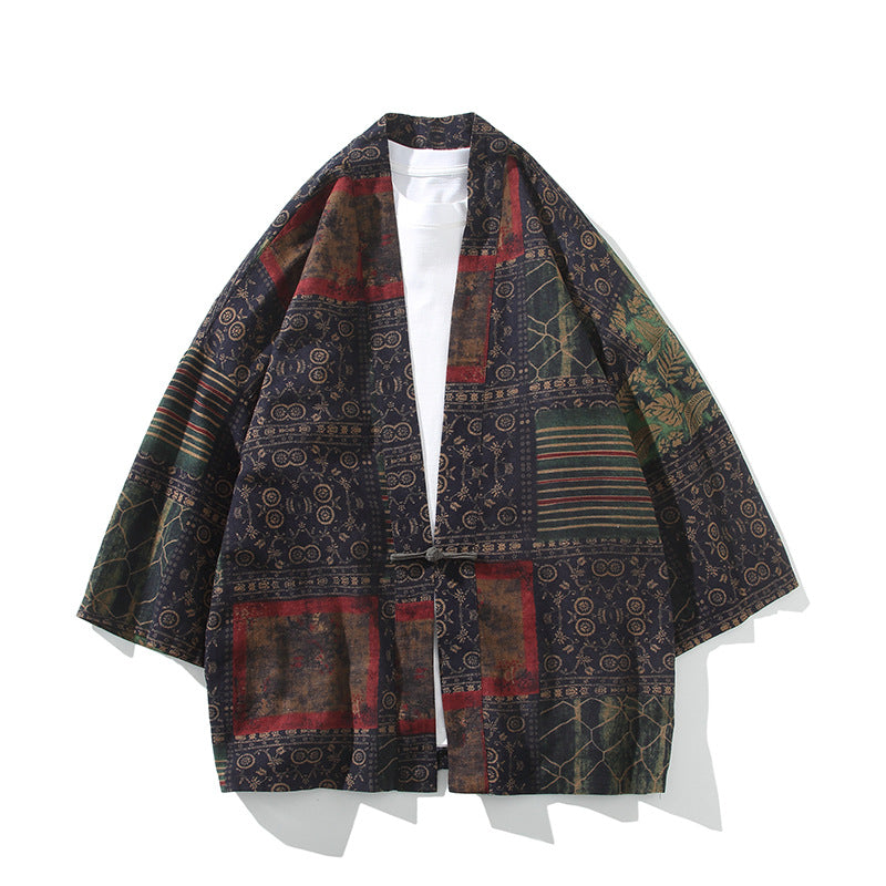 Traditional Chinese Style Shirt | Elegant Short Sleeve Design