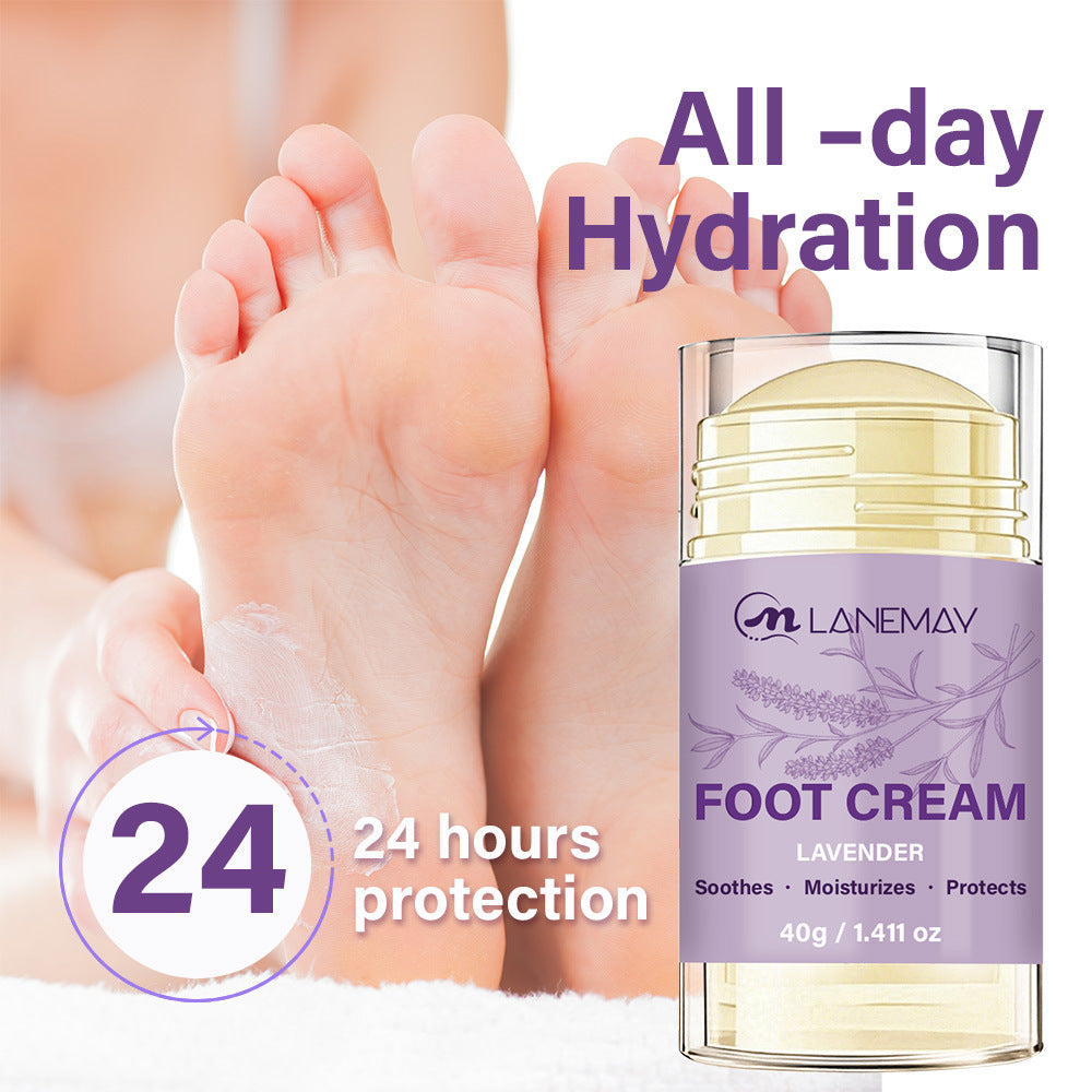 Lavender Foot Care Cream Stick | Moisturizing & Protective Relief