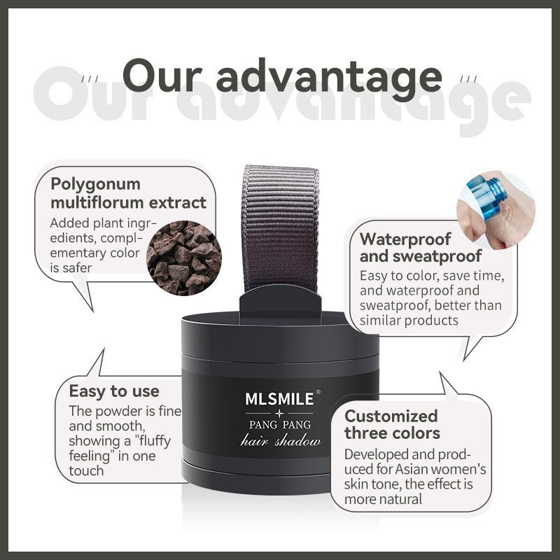 Waterproof Brow Powder for Hairline | Long-Lasting Coverage