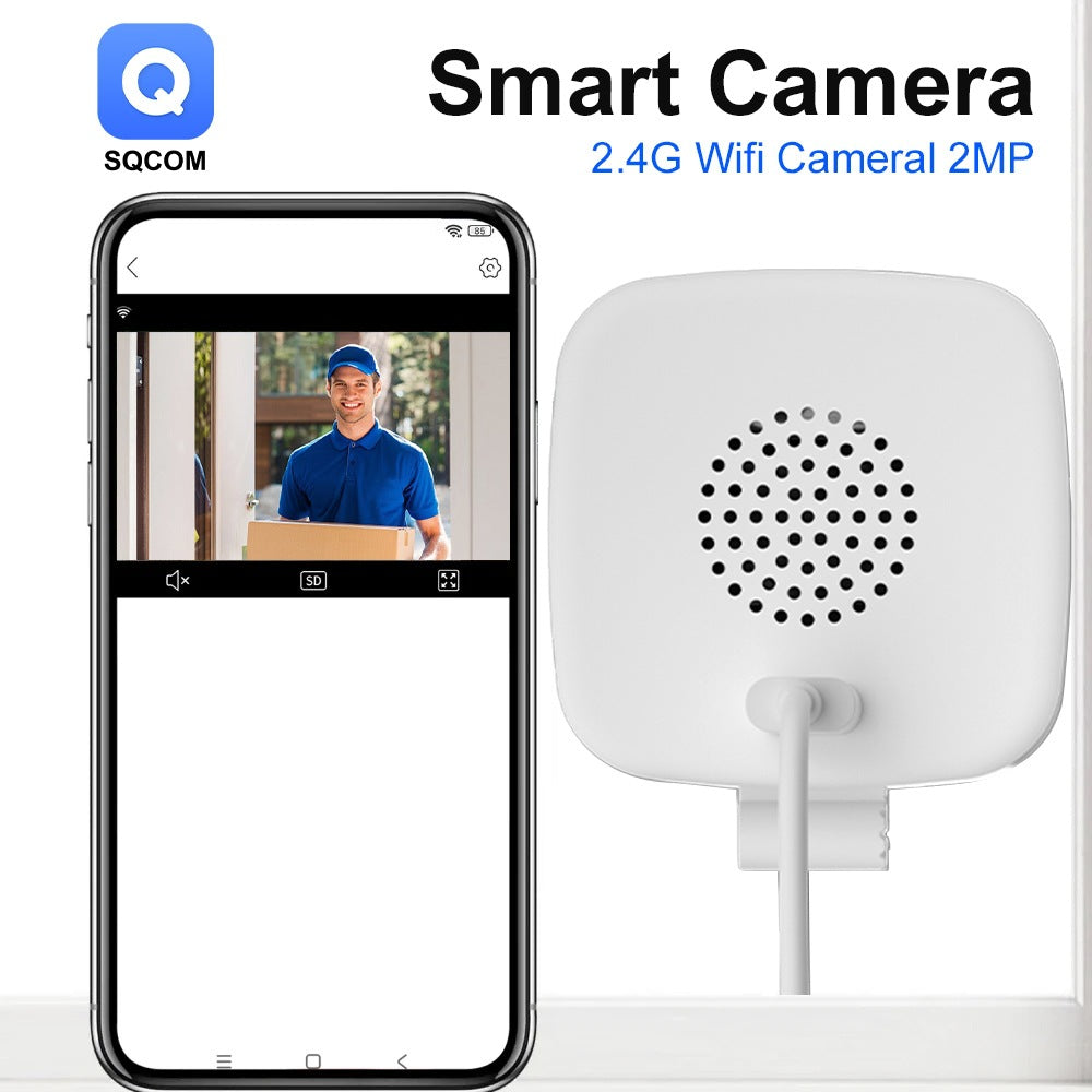 WiFi HD Night Vision Security Camera with Voice Intercom