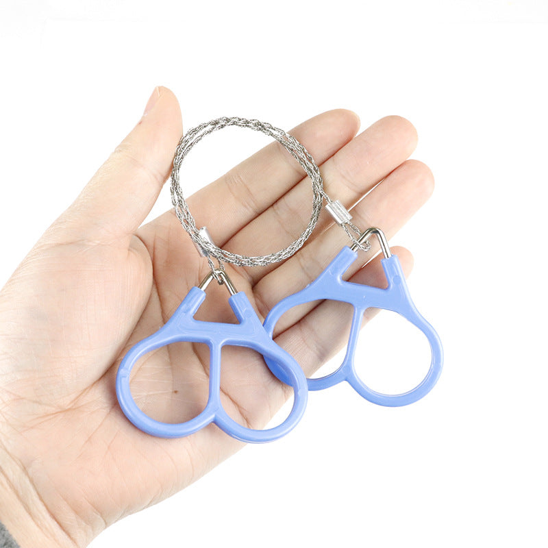 Rotating Survival Wire Saw Tool | Essential Outdoor Cutting Solution