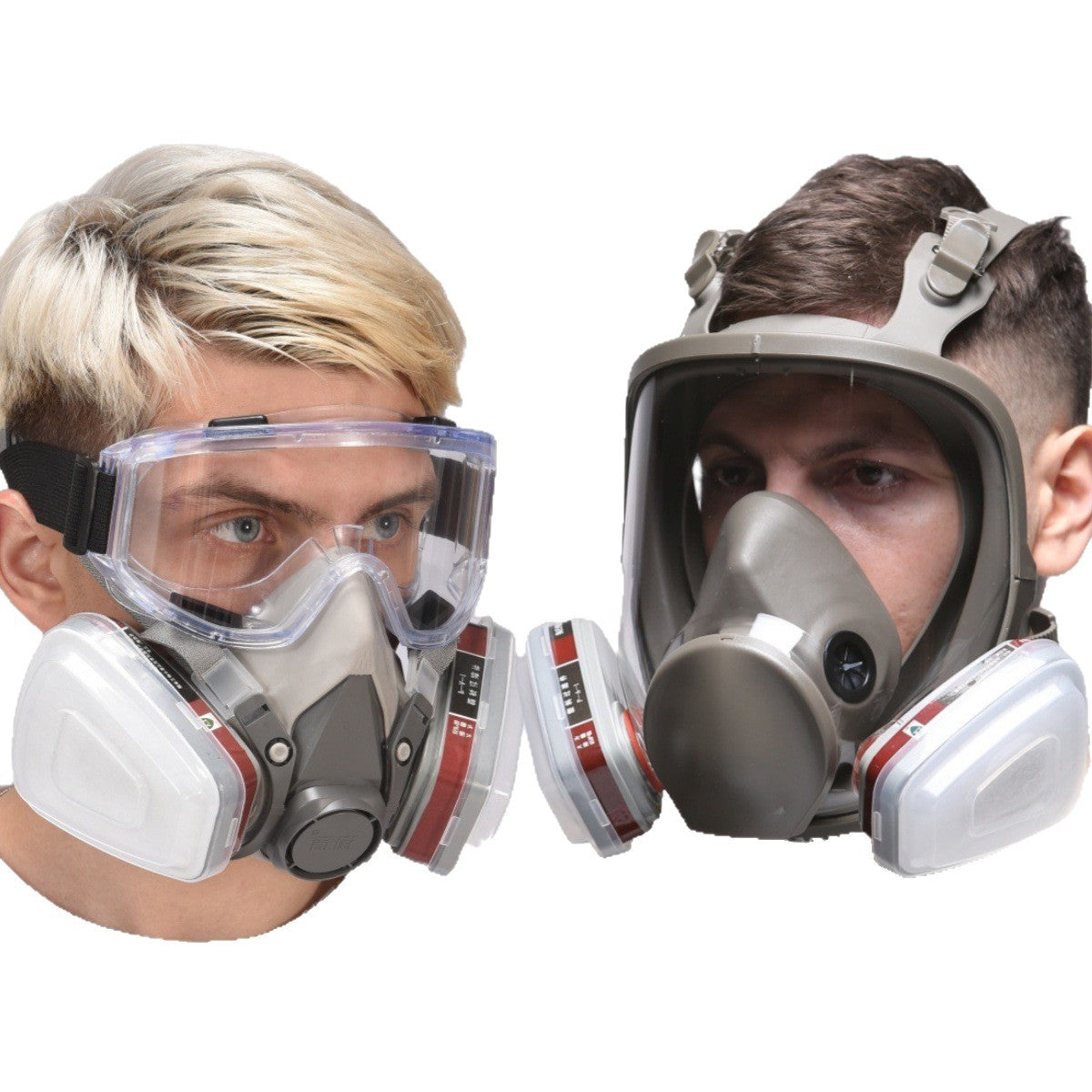 Silicone Gas Mask for Maximum Toxic Fume Protection