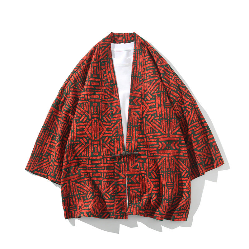 Traditional Chinese Style Shirt | Elegant Short Sleeve Design