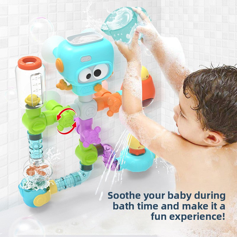 Children's Bathtime Water Play Plumbing Set | Fun Educational Toy