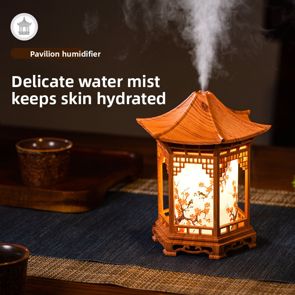 Mini USB Desktop Humidifier with Night Light | Compact & Silent