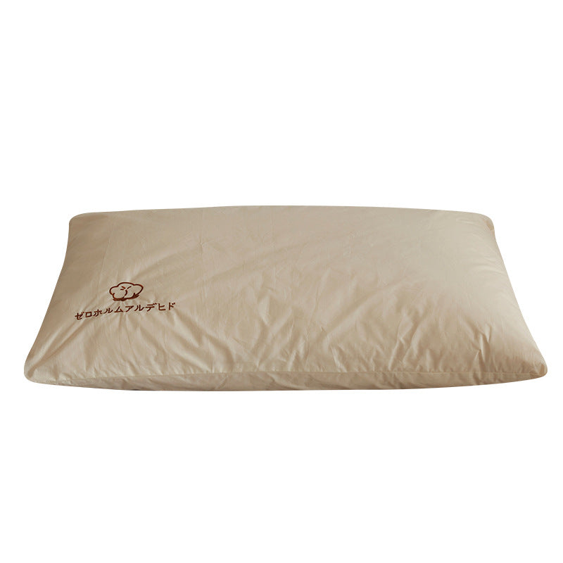 Pure Cotton Cervical Support Pillow | Ergonomic Neck Comfort