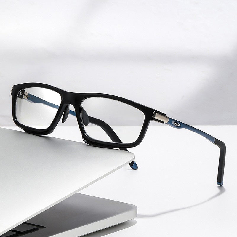 Multifocal Photochromic Reading Glasses with Spring Hinges