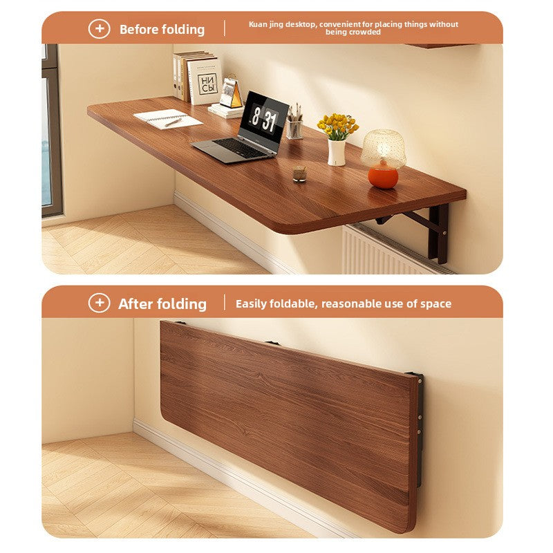 Space-Saving Foldable Wall Mounted Table for Modern Living