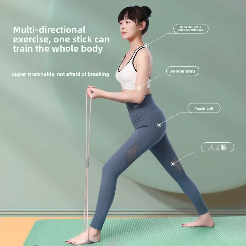 Elastic Tension Rope for Back & Shoulder Strength Training