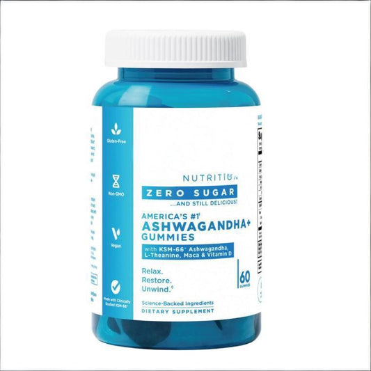 Ashwagandha and Vitamin D Gummies | Stress Relief & Wellness