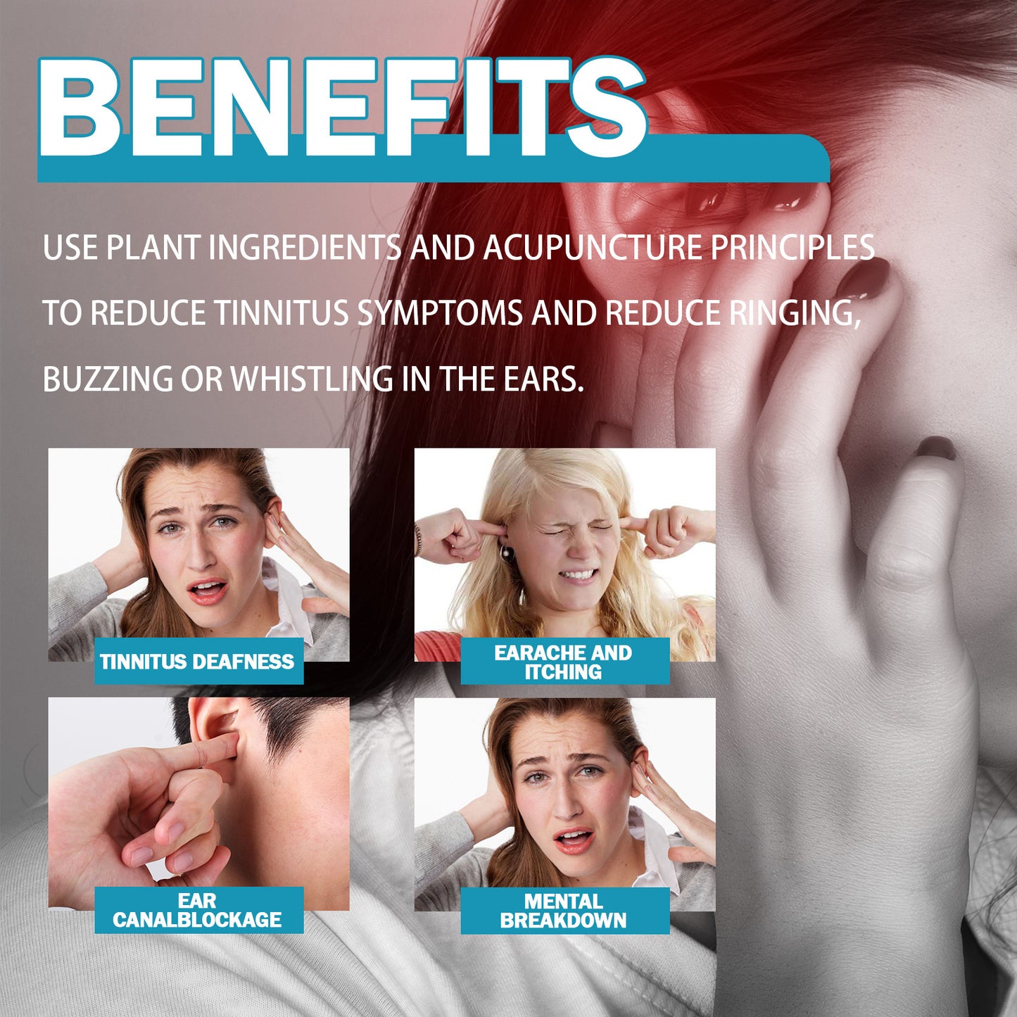 Herbal Tinnitus Relief Patches | Natural Ear Wellness Solution