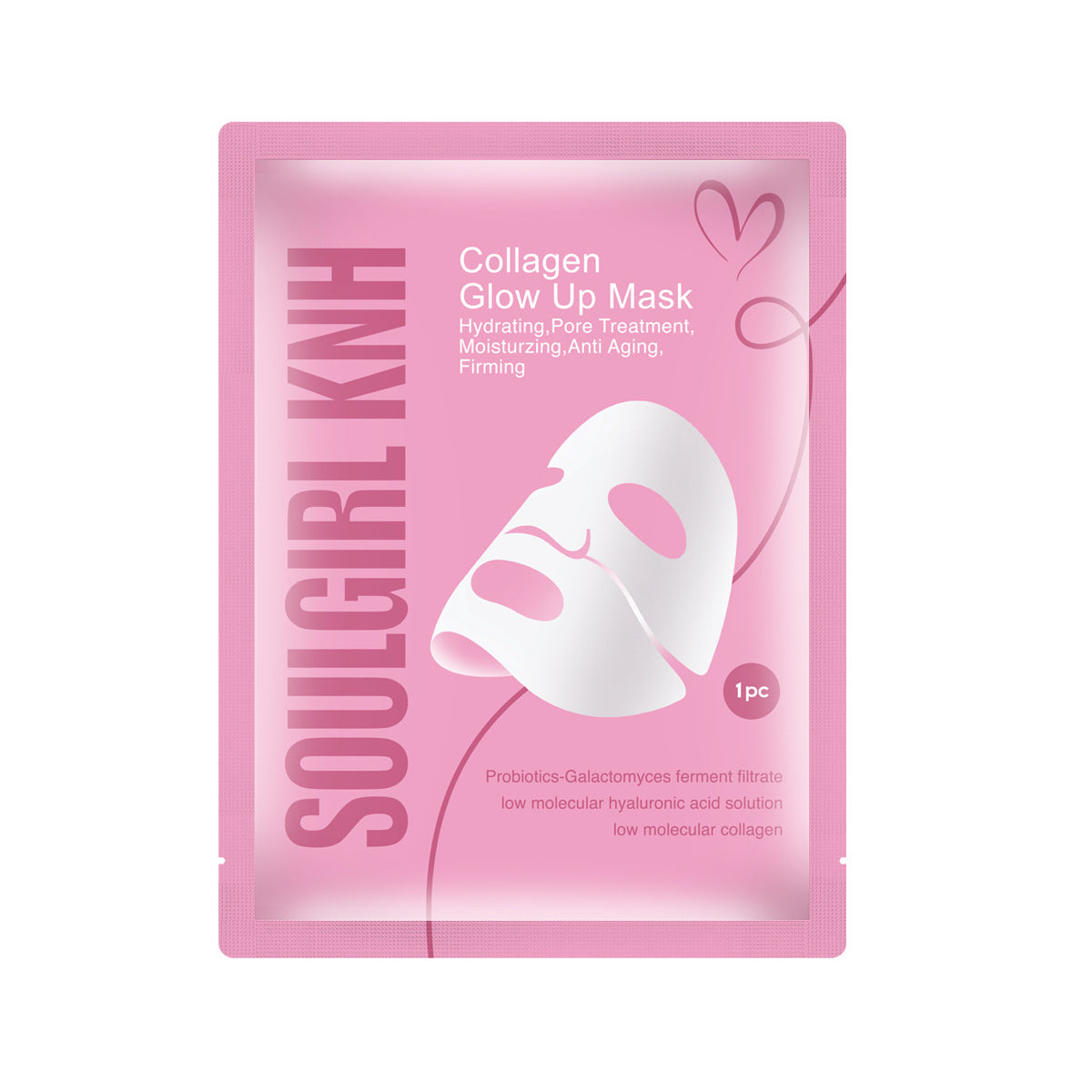 Collagen Glow Up Hydrating Face Mask | Radiant Skin Solution