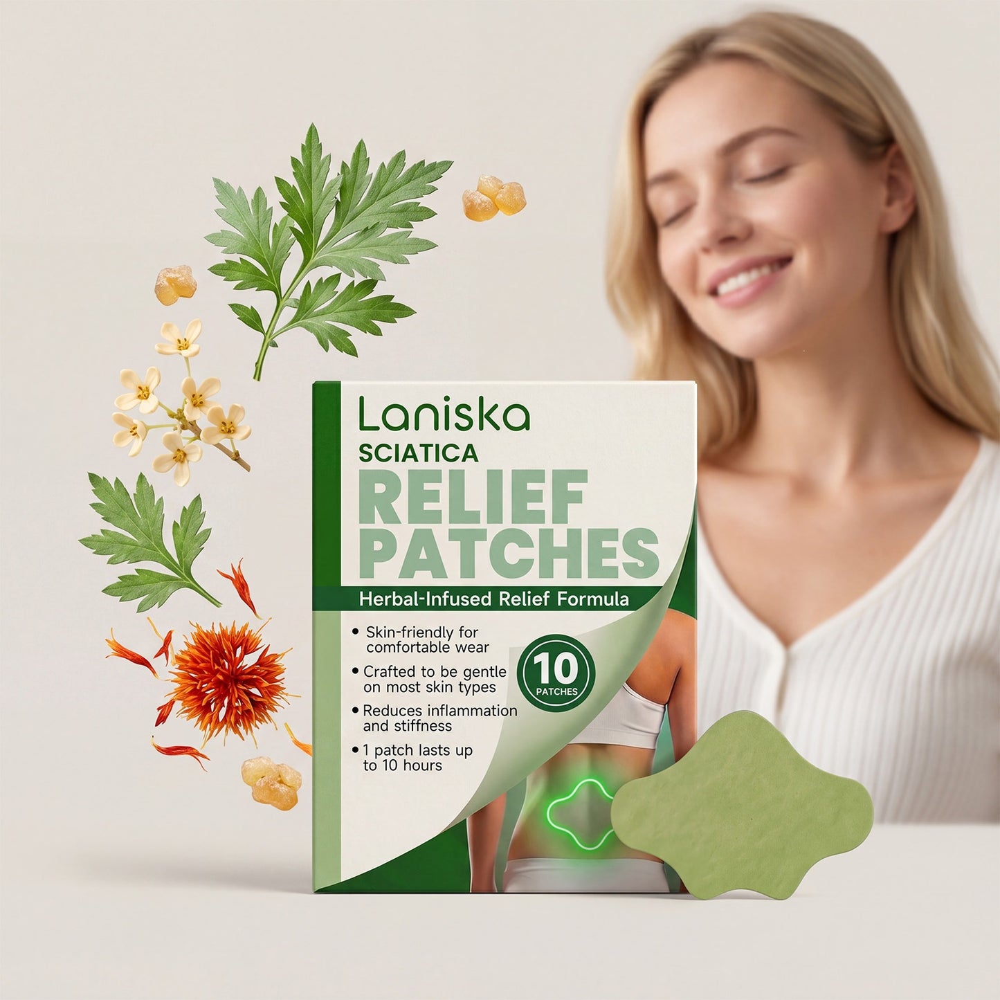 Laniska Herbal Care Patch for Body Comfort