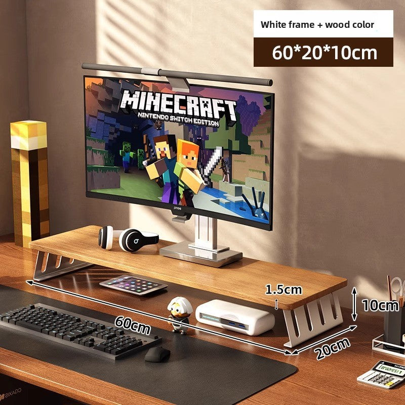 Desktop Storage Rack with Elevated Base | Versatile Organizing Solution