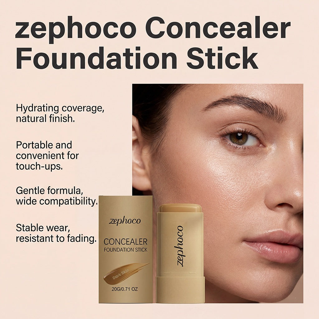 Natural Moisturizing Foundation Stick | Lightweight Hydrating Coverage