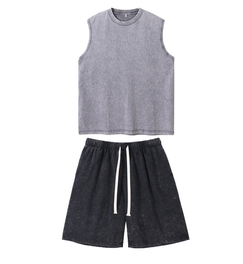 Men's Cotton Vintage Vest | Loose Fit Casual Wear
