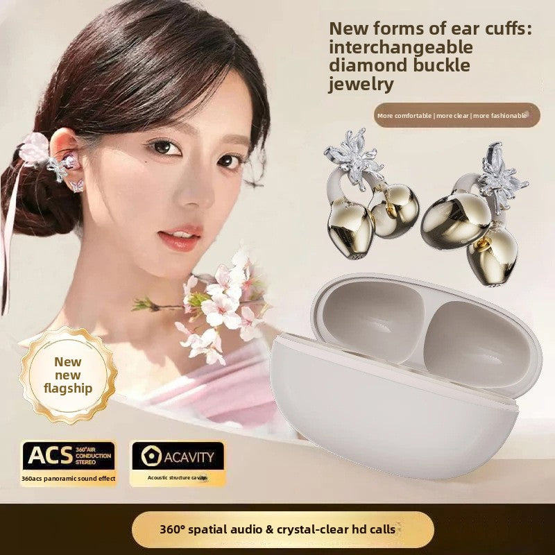 Open-Ear Bluetooth Bone Conduction Headphones | Comfort & Clarity
