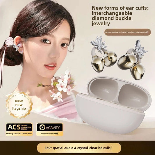 Open-Ear Bluetooth Bone Conduction Headphones | Comfort & Clarity