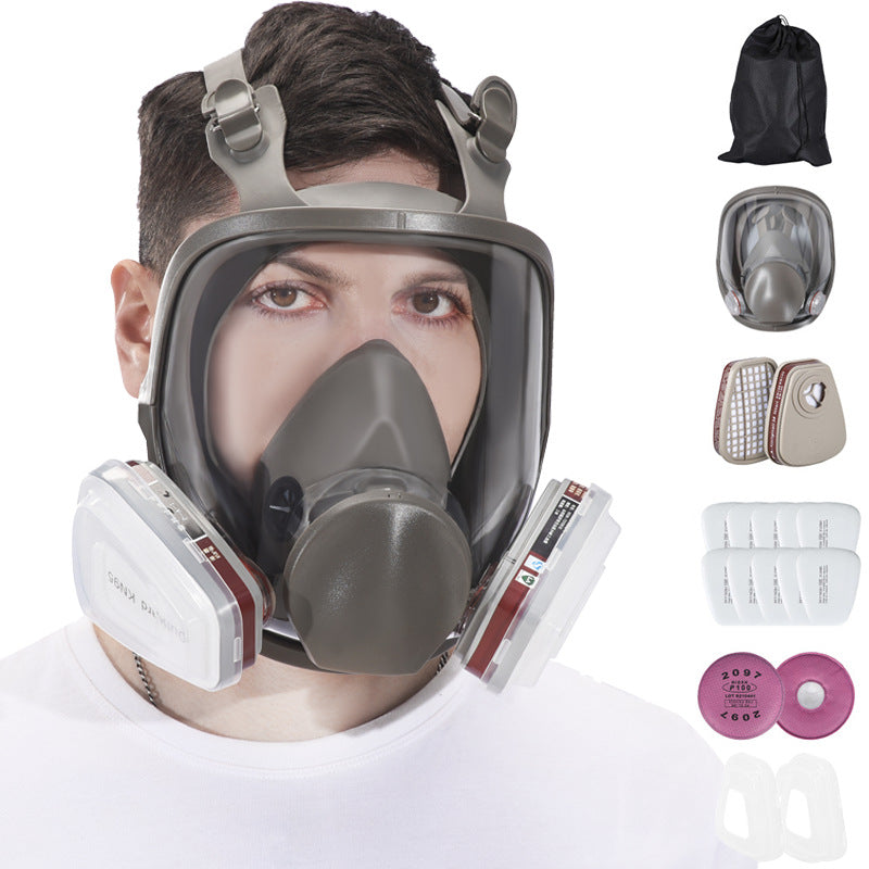 Silicone Gas Mask for Maximum Toxic Fume Protection