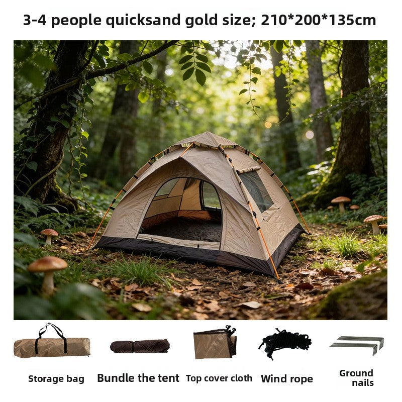 Automatic Pop Up Camping Tent | Quick Setup & Weather Resistant
