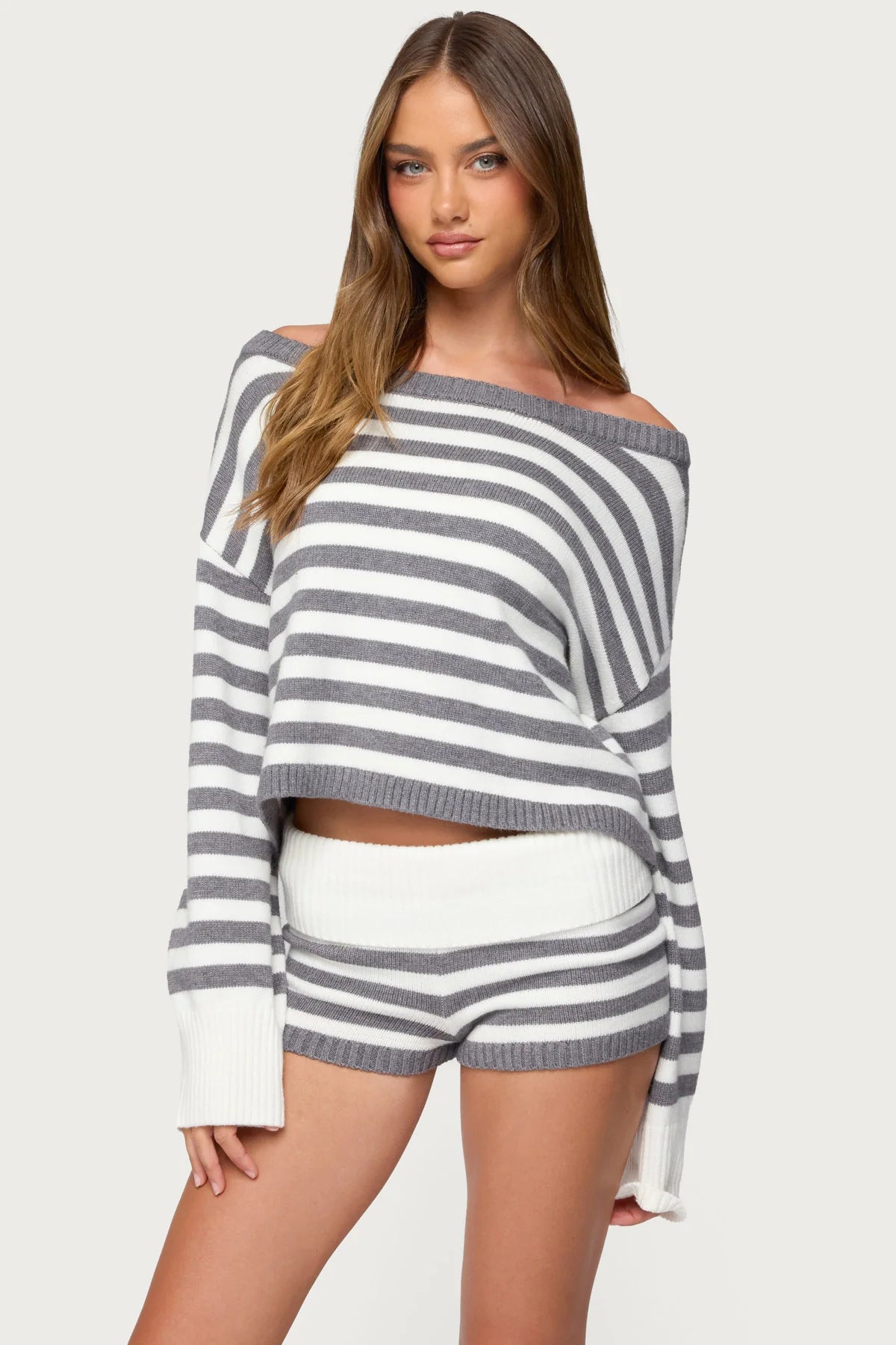 Women's Stylish Sweater and Skirt Set | Cozy & Fashionable Outfit