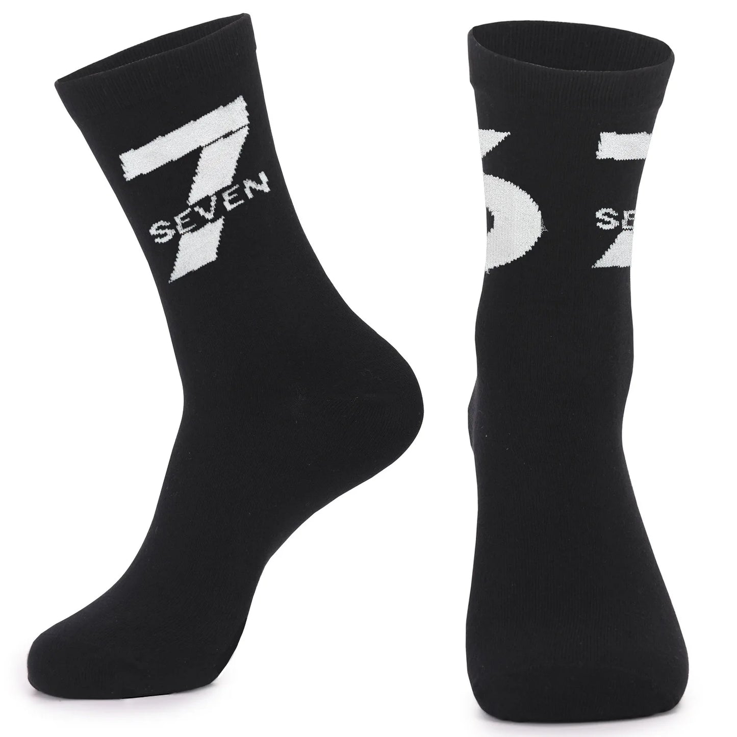Unisex Couple Socks | Vibrant Chinese Character Hip-Hop Style