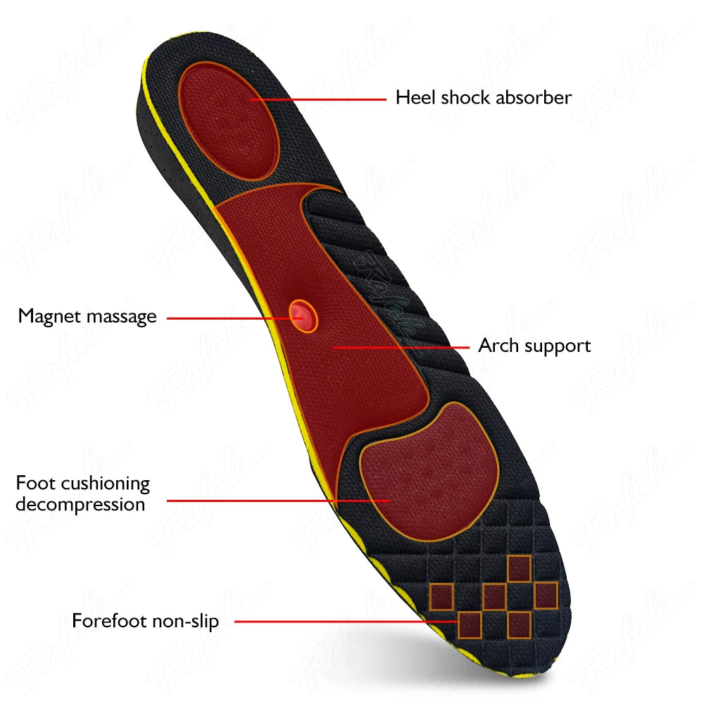 Invisible Height Increasing Insoles for All-Day Comfort