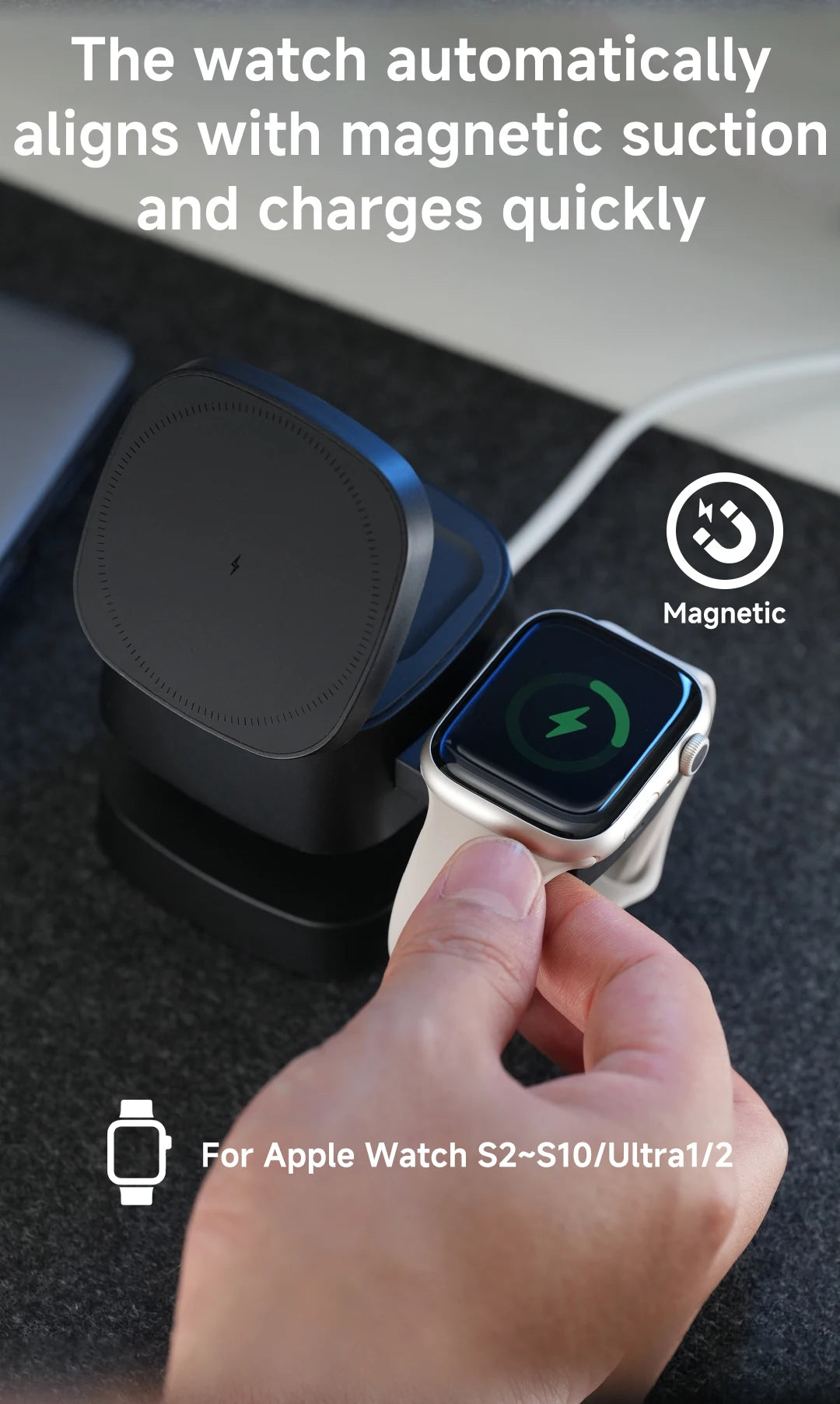 3-in-1 Foldable Wireless Charger | Fast Charging for All Devices