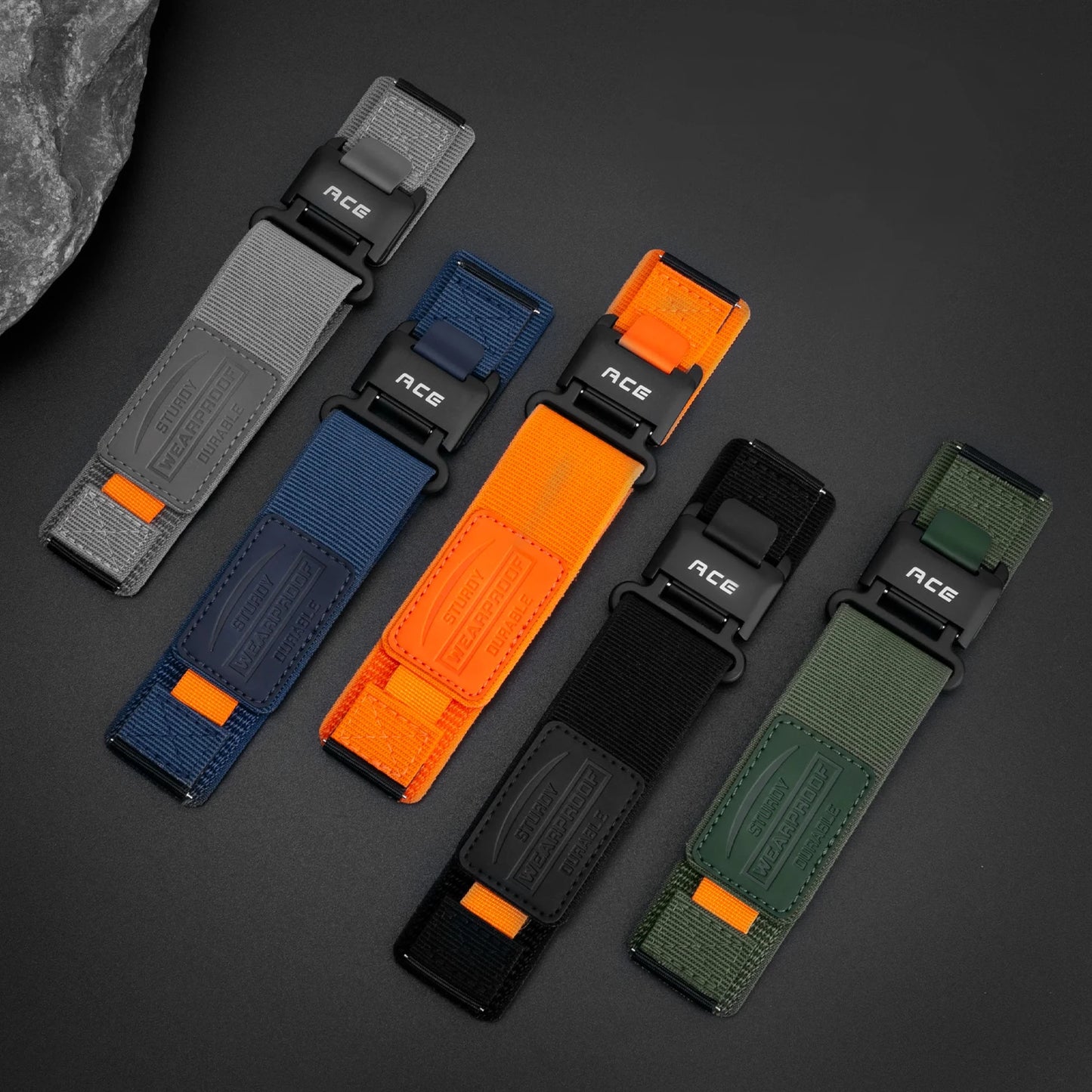 Universal Magnetic Buckle Nylon Watch Band | Stylish & Durable
