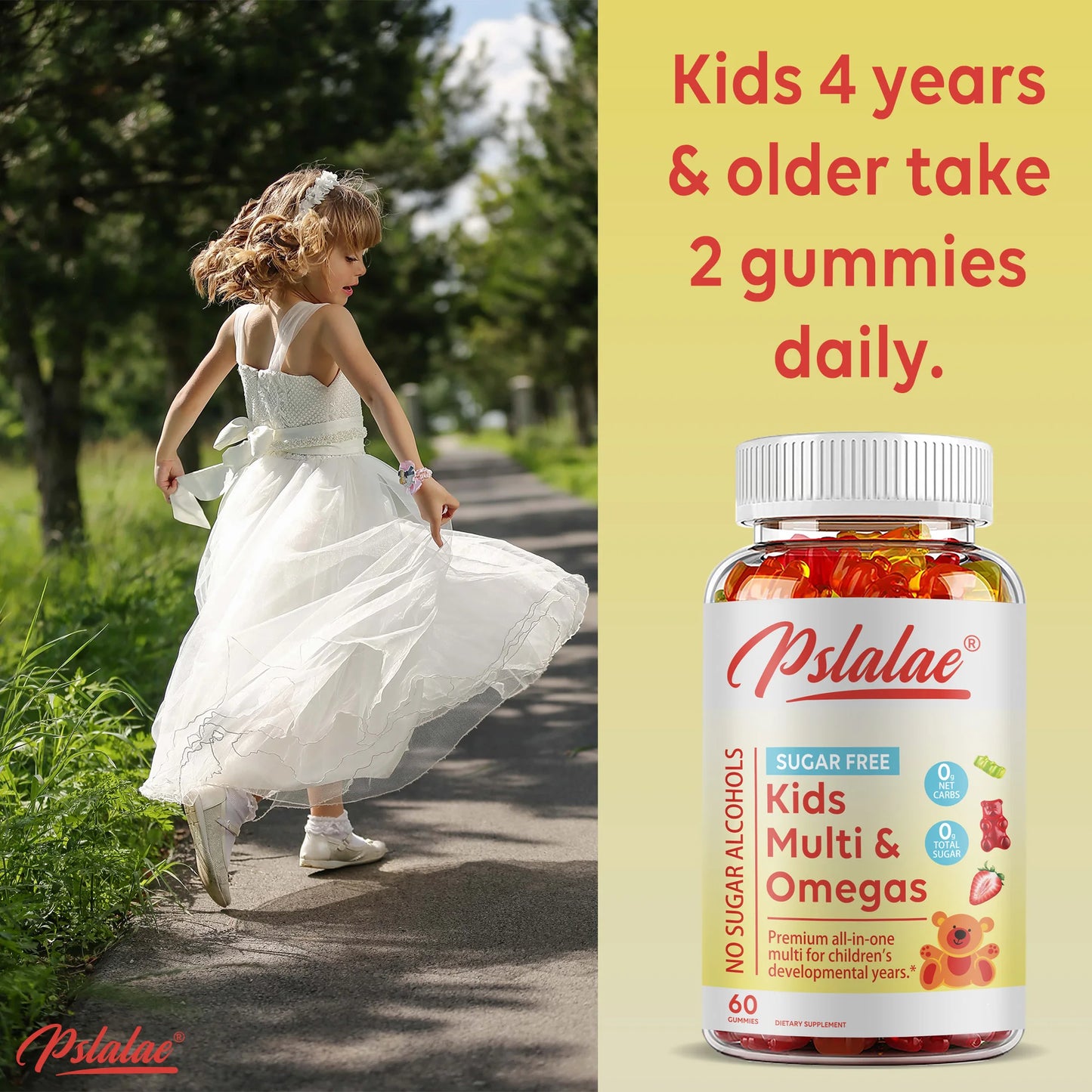 Children's Gummy Vitamins | Supports Development with Omega-3