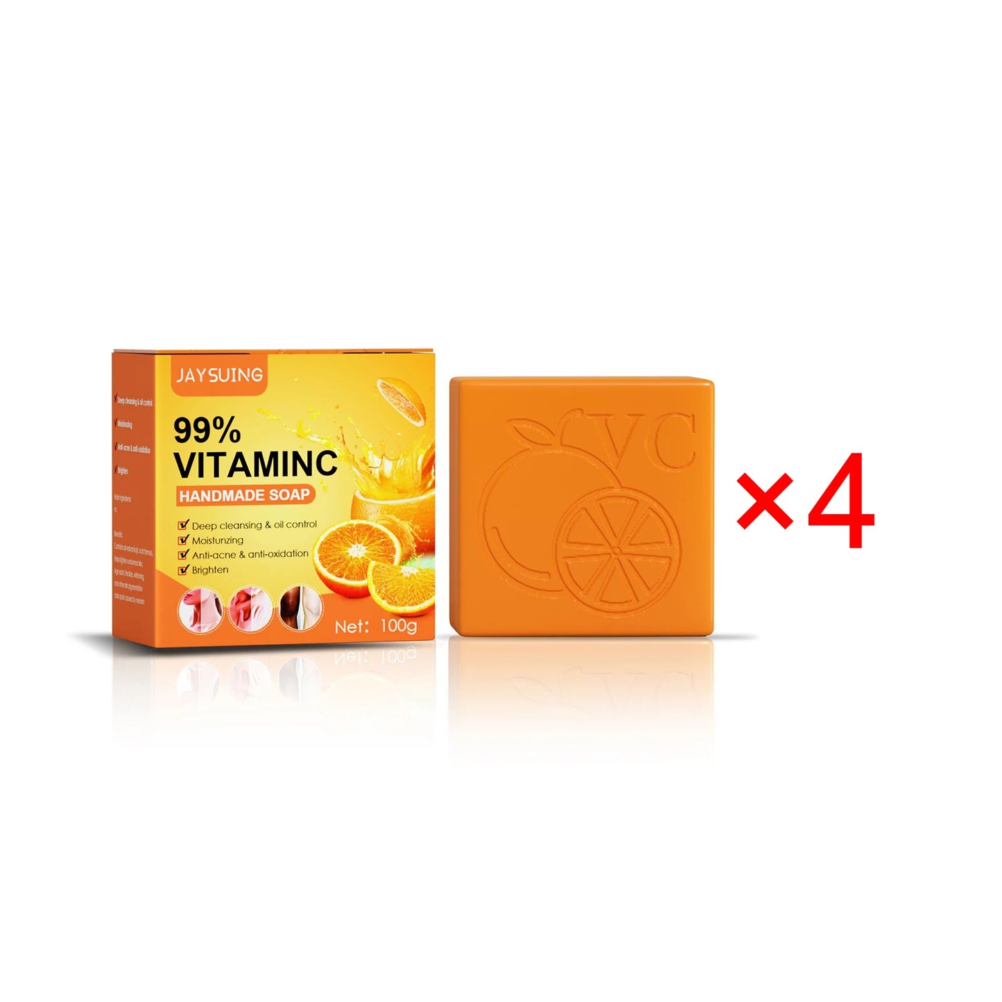 Natural Whitening Soap Bar | Deep Cleanse & Brighten Skin