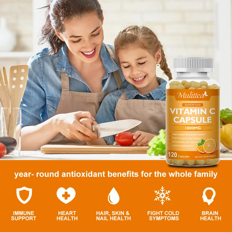 Vitamin C Gummies for Kids & Adults | Immune Support & Skin Health
