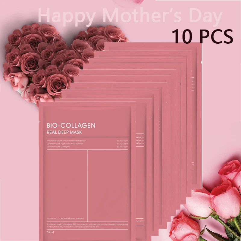 Hydrating Moisturizing Collagen Face Mask for Glowing Skin