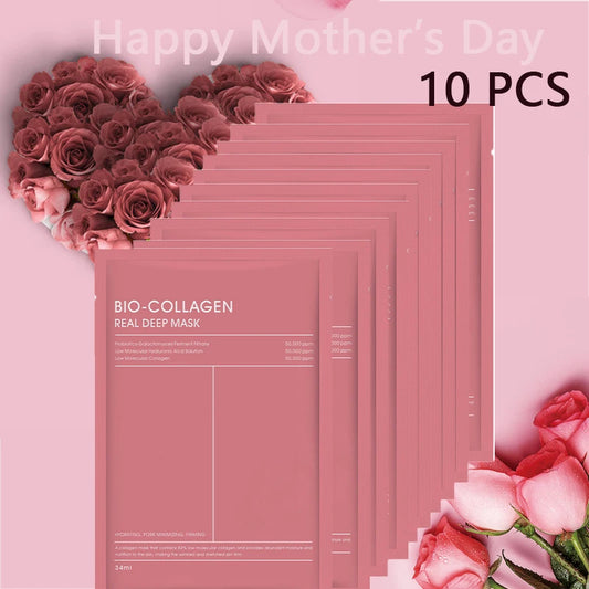 Hydrating Moisturizing Collagen Face Mask for Glowing Skin