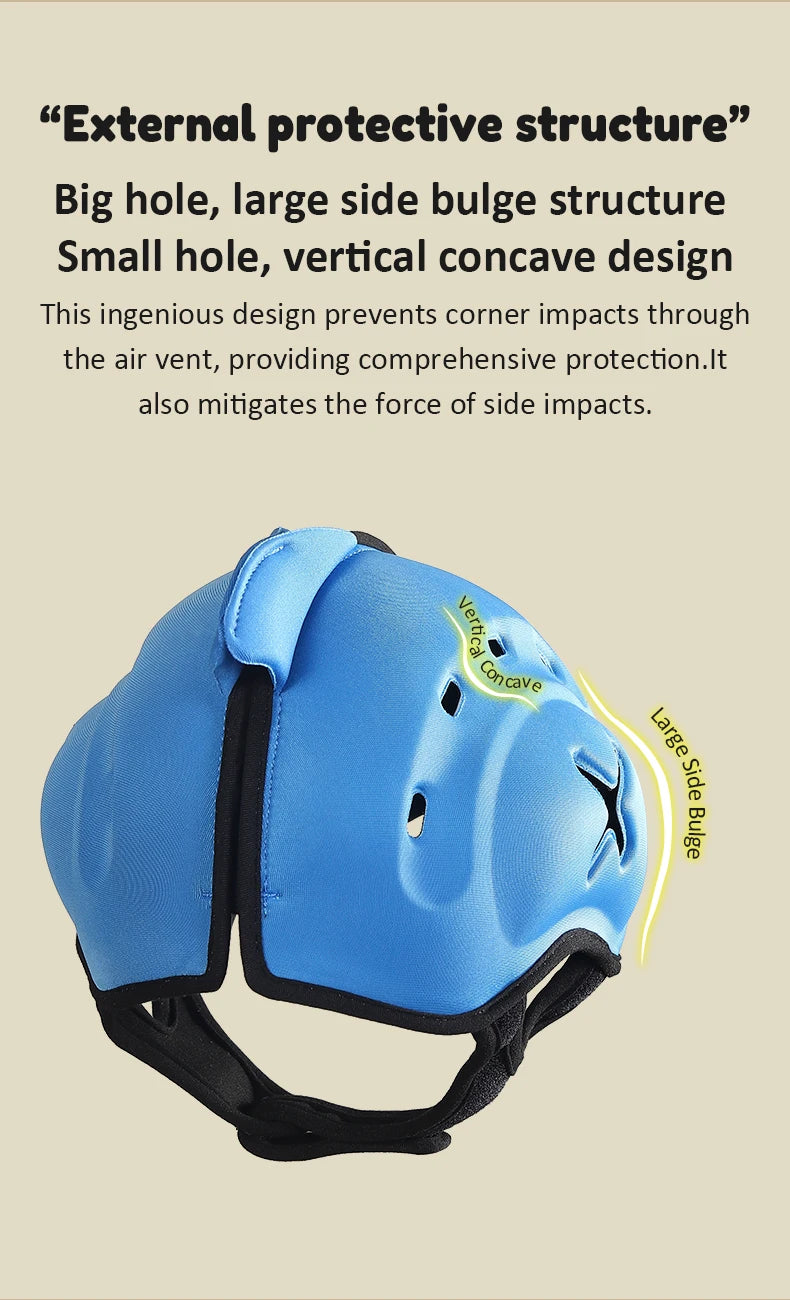 Cute Ladybug Baby Helmet | Safe Anti-Shock Headgear for Infants