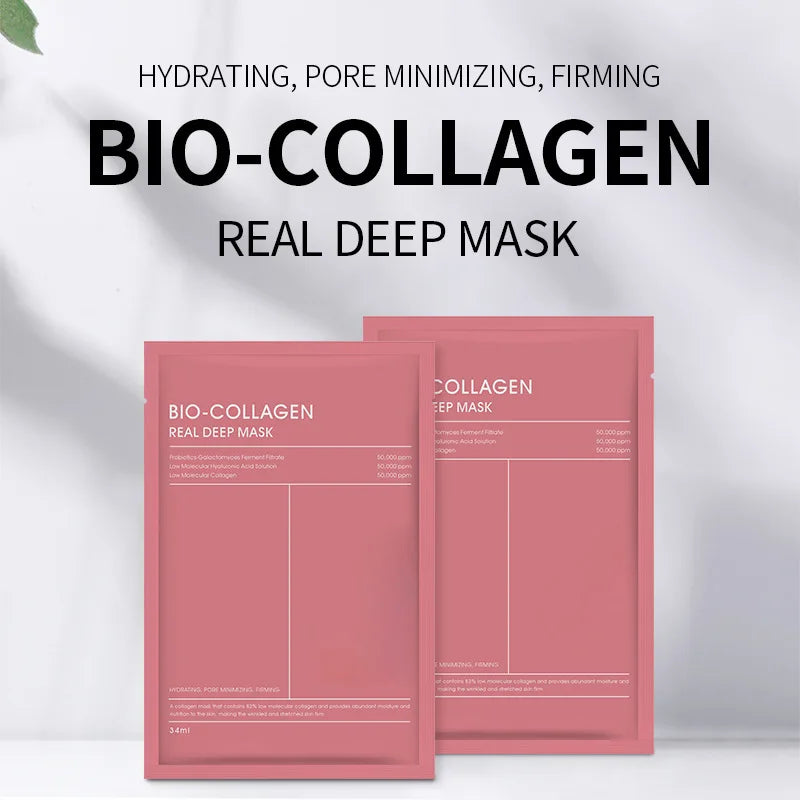 Hydrating Moisturizing Collagen Face Mask for Glowing Skin