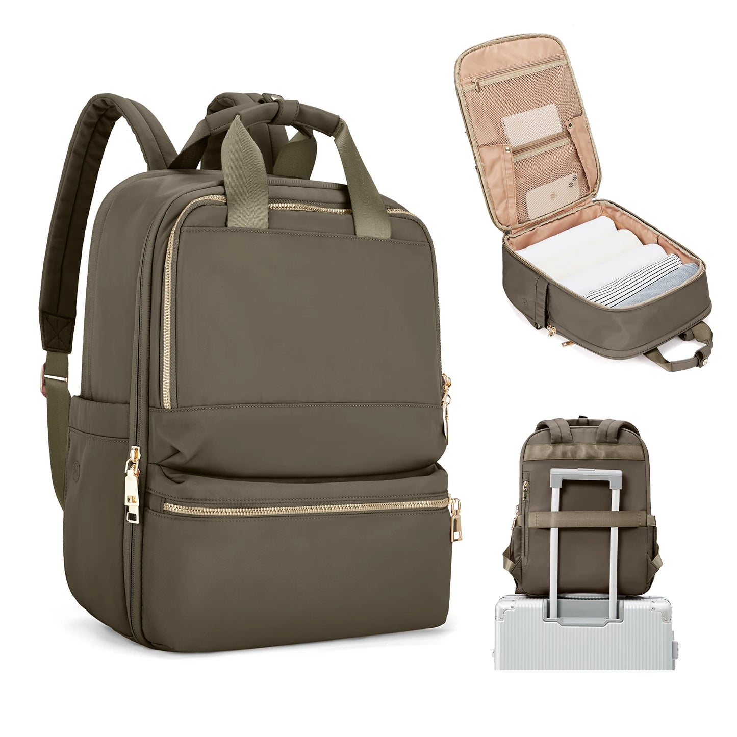 Stylish Women's Backpack | Large Capacity Travel & College Bag