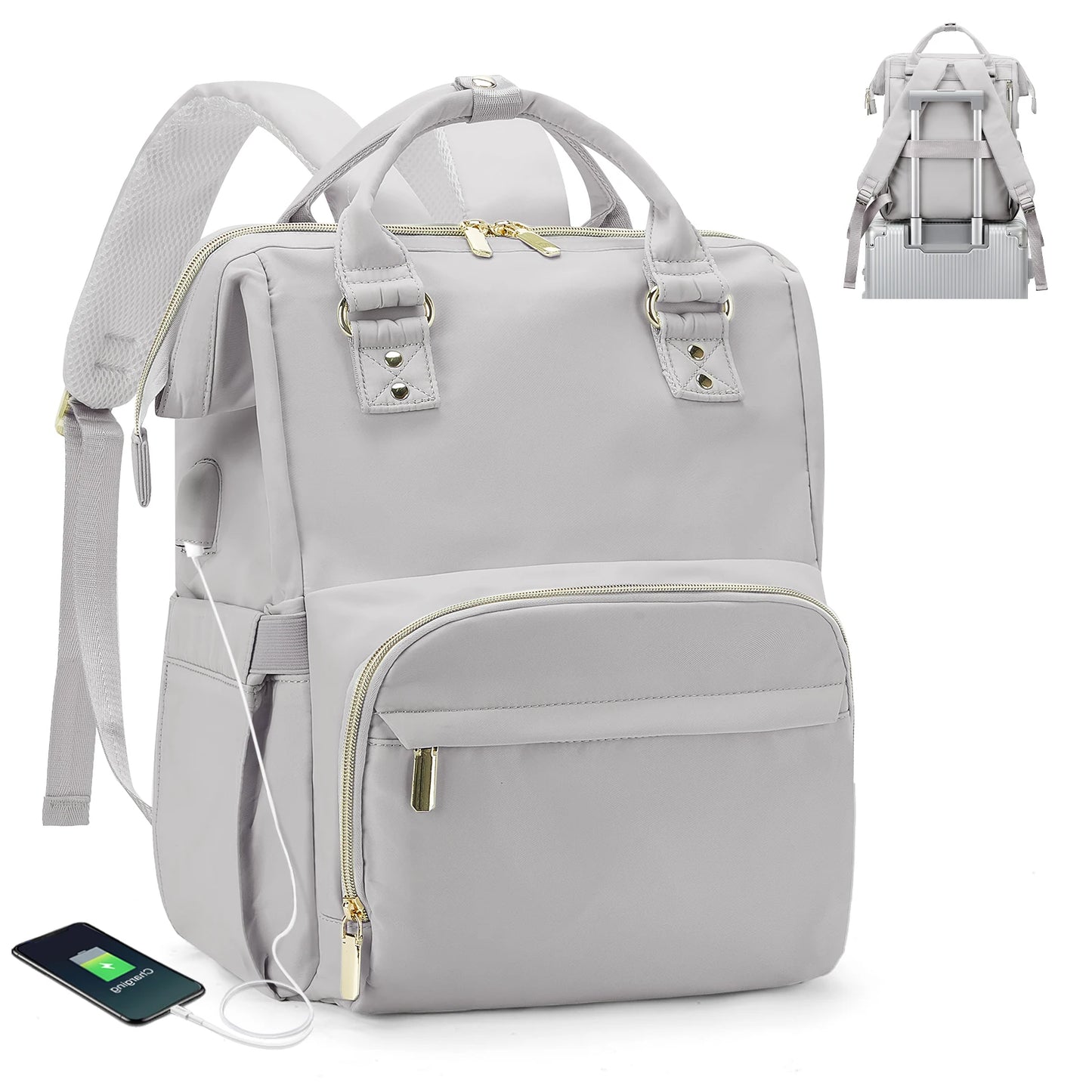 Stylish Water Resistant Laptop Backpack for Women | Perfect Travel Gear