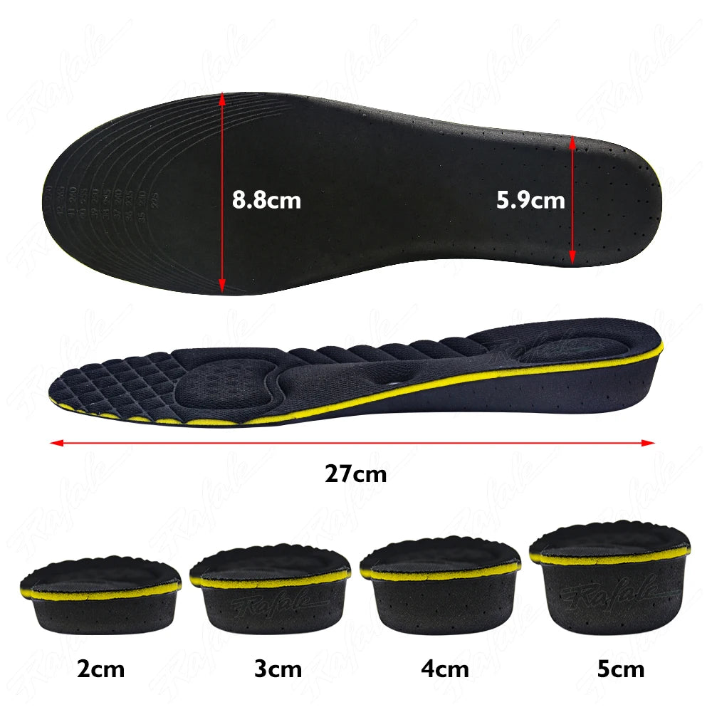 Invisible Height Increasing Insoles for All-Day Comfort