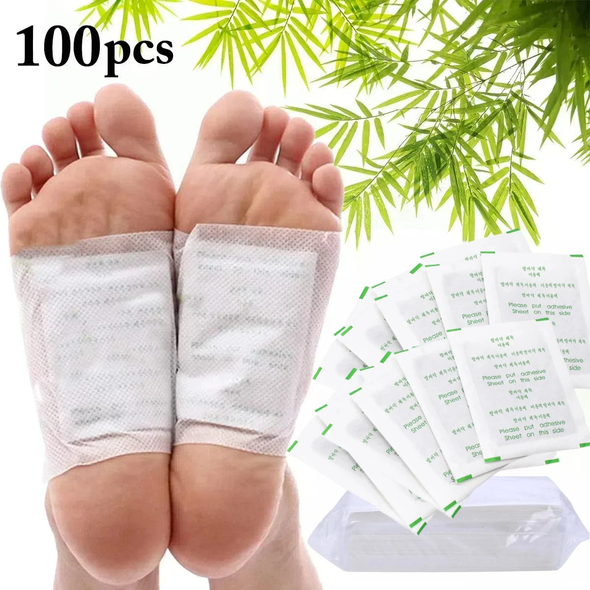 Natural Detox Foot Patches | Improve Sleep & Relieve Stress