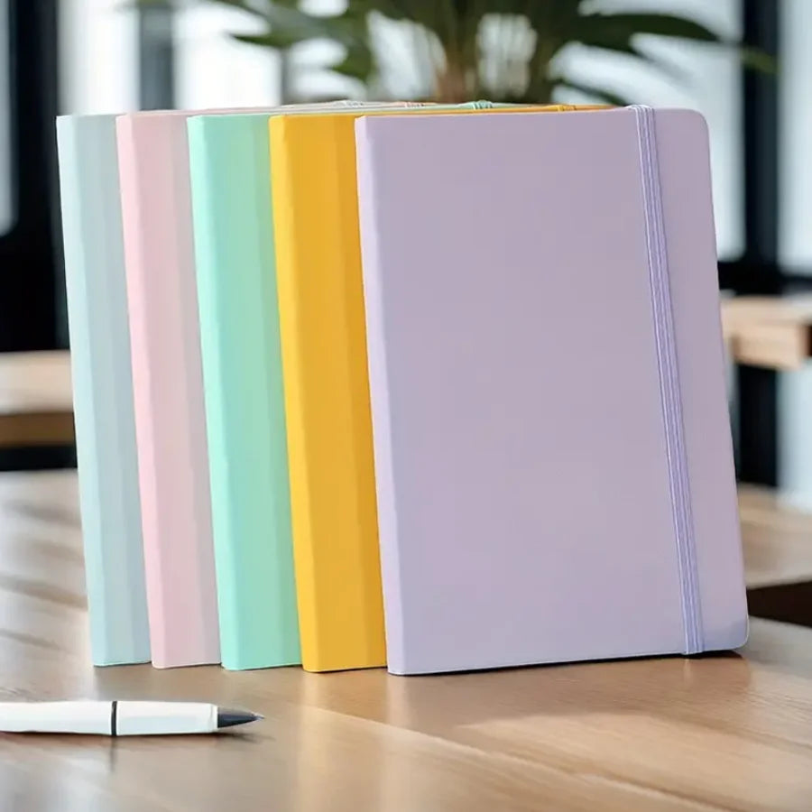 Premium A5 PU Notebook | 200 Pages for Students & Professionals