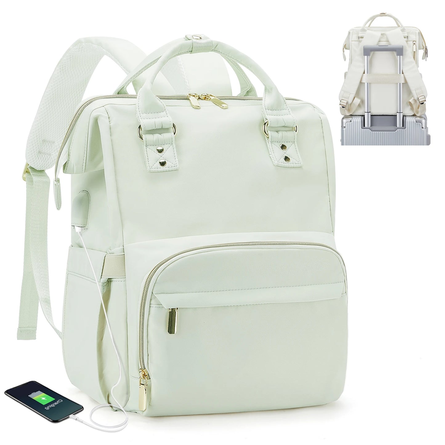 Stylish Water Resistant Laptop Backpack for Women | Perfect Travel Gear