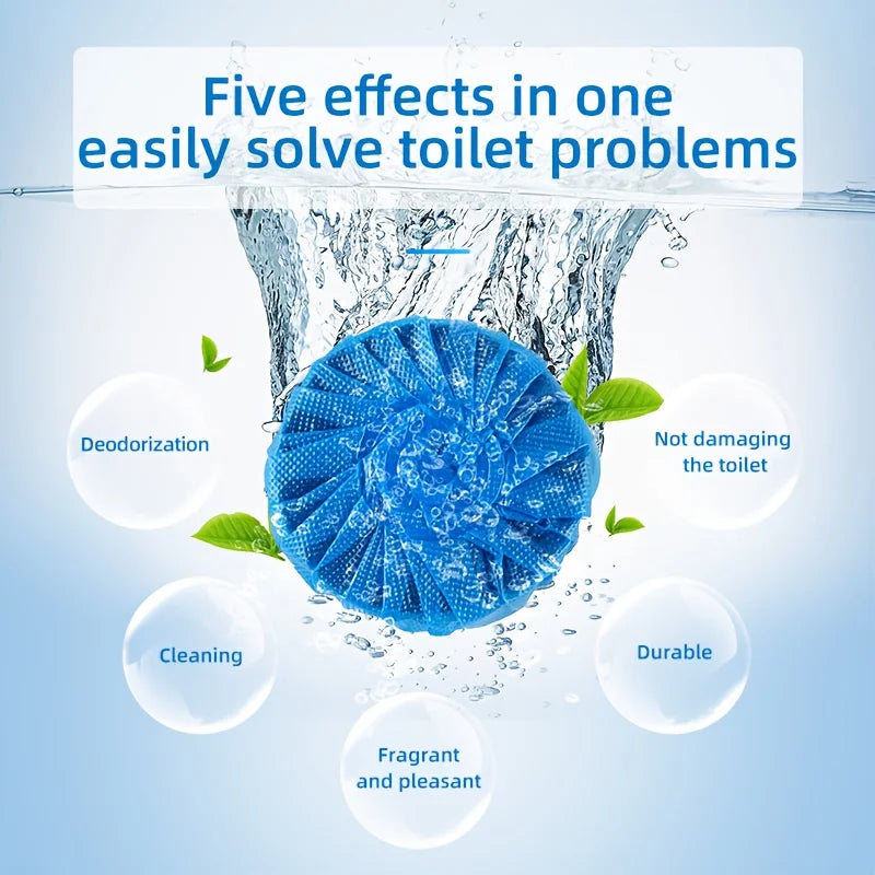 12-Pack Toilet Bowl Cleaner Tablets | Powerful Stain Removal