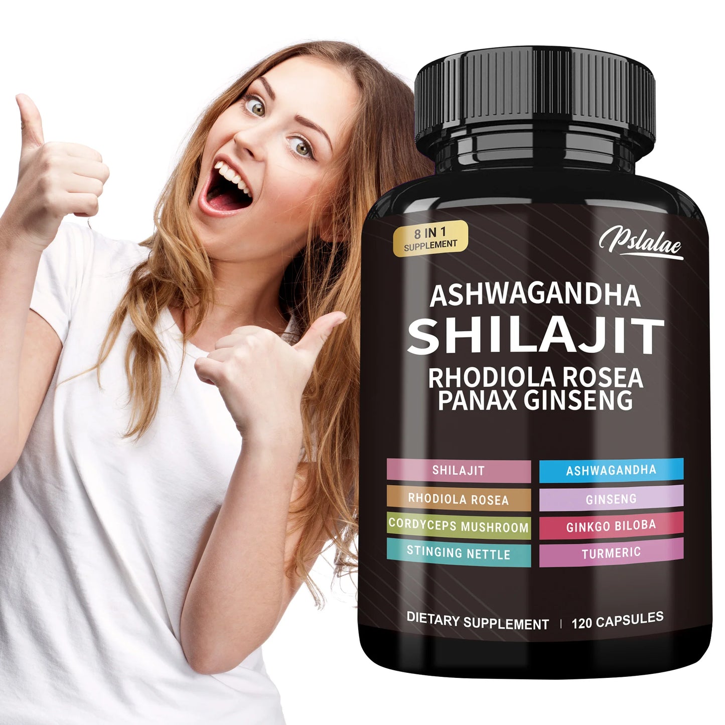 Energy-Boosting Herbal Supplement with Shilajit & Ginseng