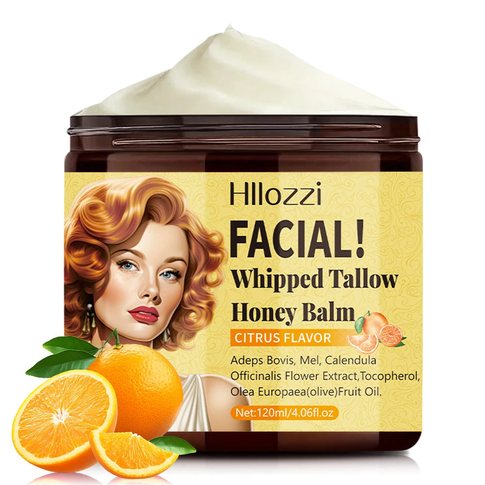 Moisturizing Whipped Tallow Cream | Nourishing Skin Care Lotion