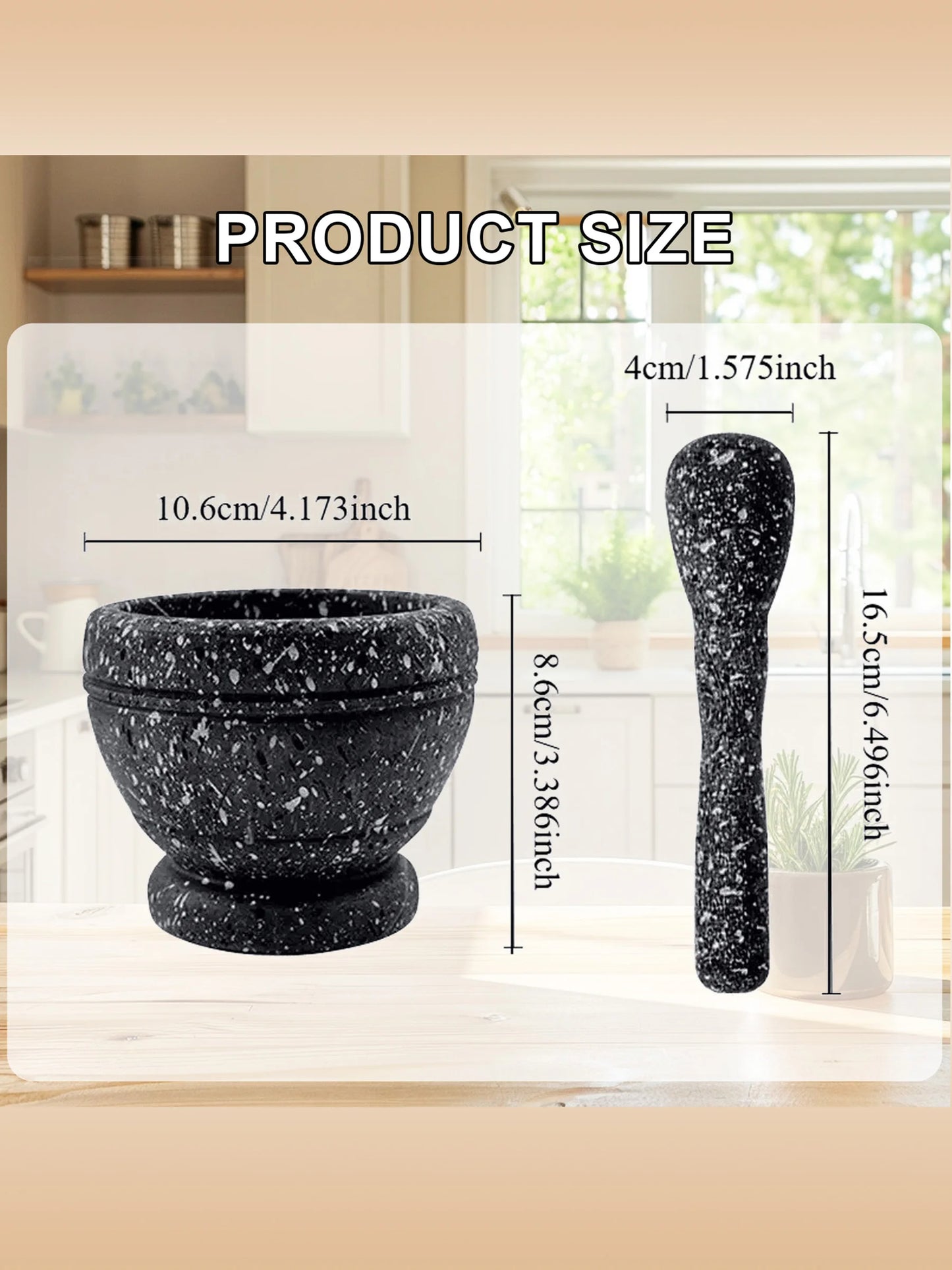 Multi-Functional Garlic Grinder | High-Efficiency Grinding Bowl